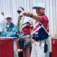 Chris Baksay (CT) took 3rd place at the 2003 Junior Bassmasters National Championship in the 11-14 age group - July 19, 2003