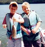 Tucker Schaefer and Mike Laskowski of Danbury, CT on Thursday, August 17, 2000