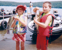 Courtney Rogers of Hyde Park, NY and Dylan Campos of Danbury, CT  Tuesday, August 17, 2004