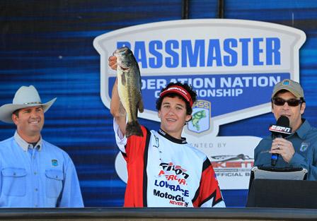 Chris Catucci of Warwick, RI is the 2010 Junior Bassmaster World Champion (11-14 age group).  He also won big bass honors for the tournament  Cross Lake, Shreveport-Bossier City, LA -10/29/10.
