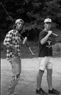 Bryan Kerchal & Erik Hamilton whistling the theme from Mayberry RFD Terrywile Lake, Danbury, CT - Summer 1992